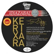 Etiqueta del queso Kerixara
